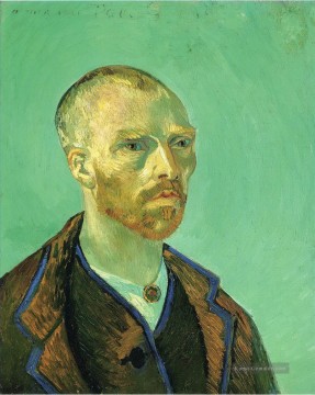  gewidmet - Selbst Porträt gewidmet Paul Gauguin Vincent van Gogh